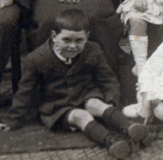 William Howse in Beat & Bert Harvey's wedding photo