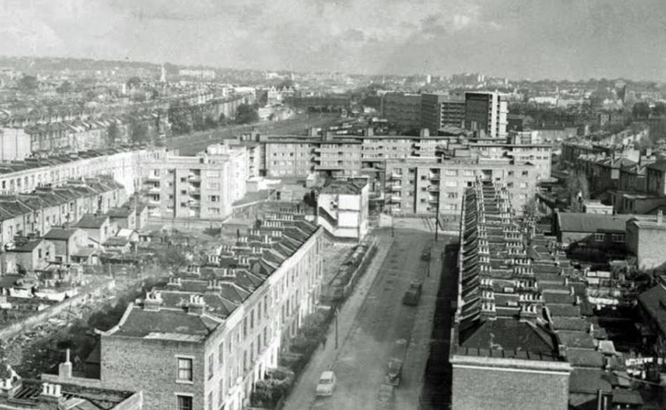 Denmark Rd, London. 1961